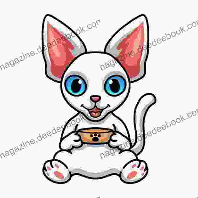 A Devon Rex Cat Enjoying A Meal From A Bowl Devon Rex Cats And Kittens Everything About Acquisition Care Nutrition Behavior Personality Health Training And More (Cat Owner S Books)