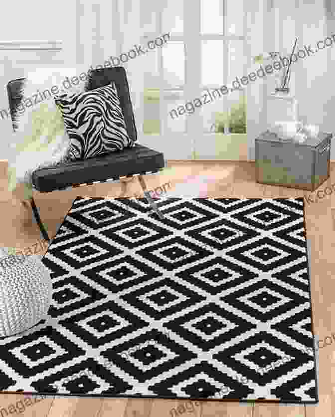 A Geometric Rug With A Bold And Striking Design Vintage Crocheted Rugs: 15 Easy Patterns For The Home