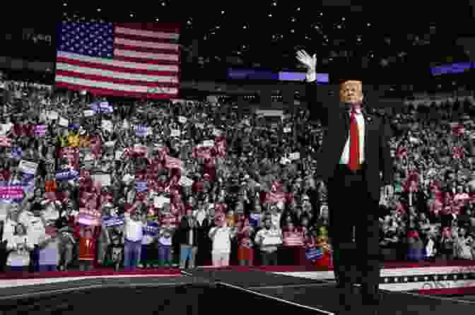 A Photo Of President Trump Speaking At A Rally, With Supporters And Detractors In The Background Defending Trump: A Debate On The Trump Presidency In Real Time