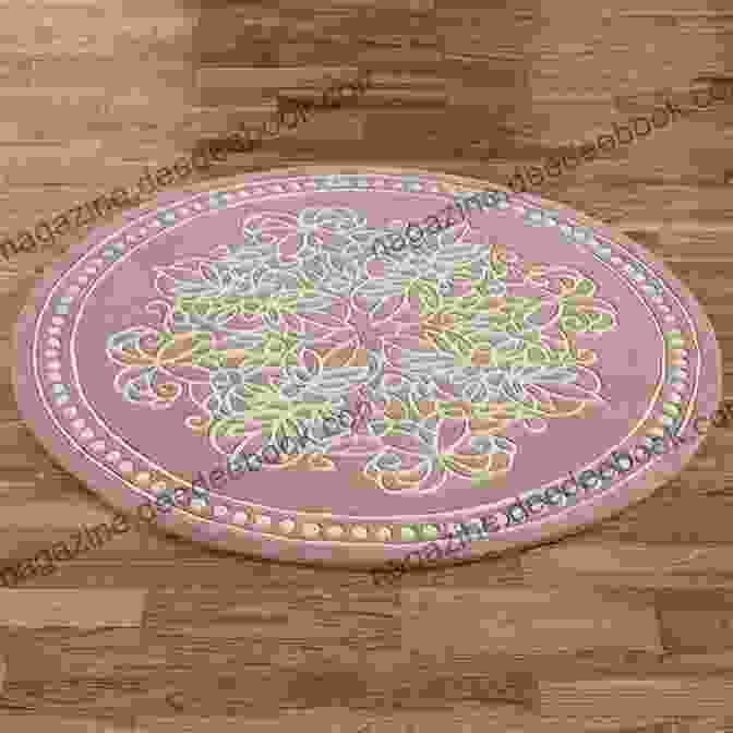 A Round Rug With A Delicate Lace Pattern Vintage Crocheted Rugs: 15 Easy Patterns For The Home
