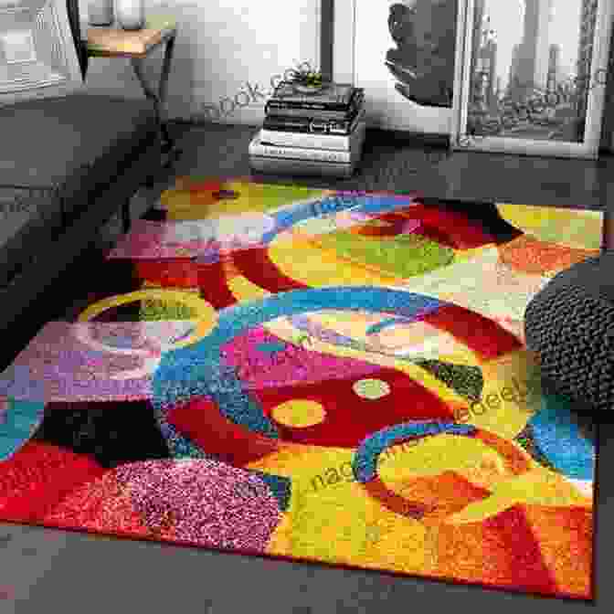A Star Rug With A Bright And Cheerful Color Scheme Vintage Crocheted Rugs: 15 Easy Patterns For The Home