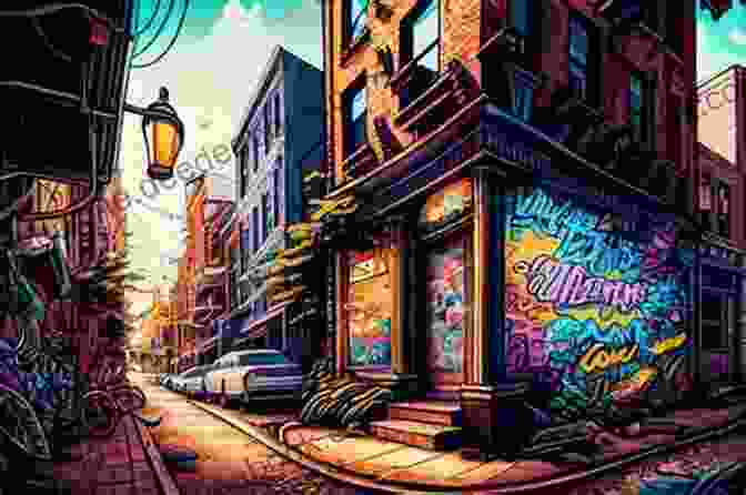 AI Generated Art Of A Vibrant City Street Scene Paint The World For Me: A Rhyming Poem For Kids About Expressing Feelings And Seeing The World Through The Eyes Of Others