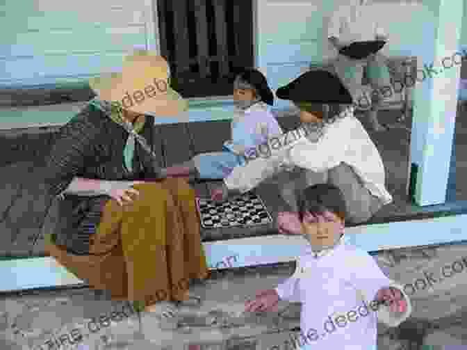 Colonial Children Playing Games Boys And Girls Of Colonial Days (Yesterday S Classics)