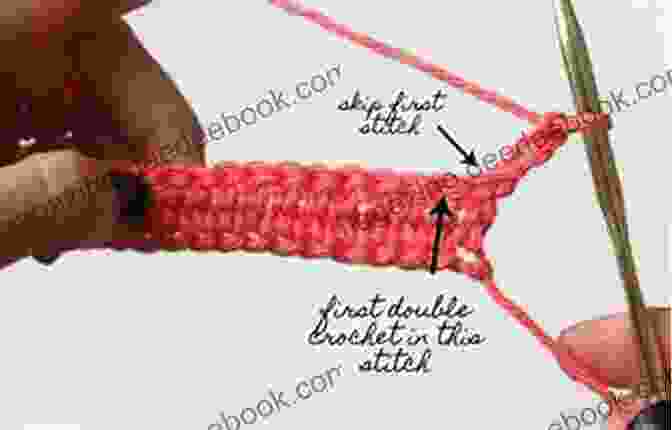 Diagram Demonstrating The Basic Crochet Stitches: Single Crochet, Double Crochet, And Slip Stitch Christmas Stockings Crochet Guide: Crochet Adorable Xmas Stockings Patterns: Crochet Cute Christmas Stockings