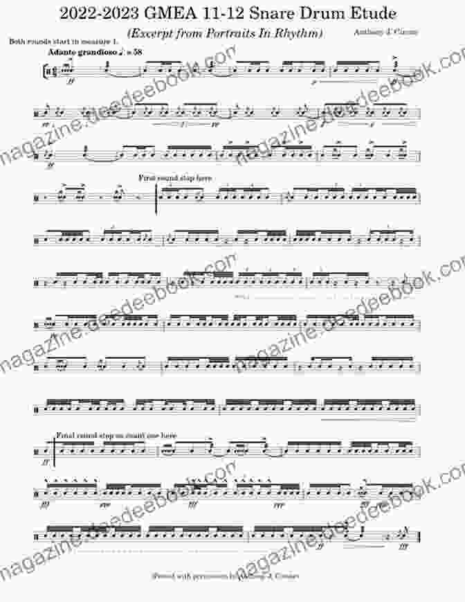 Etude 6: Ensemble Playing Drum Notation Solo In Style: Six Drumset Etudes For The Beginning To Intermediate Performer