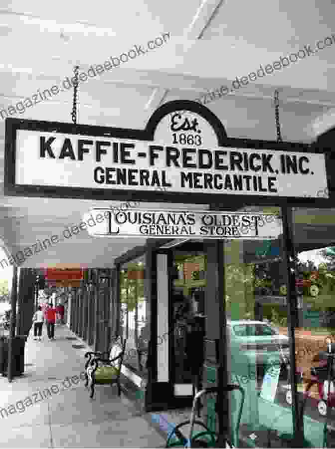 Kaffie Frederick General Mercantile With White Exterior And Green Awning Natchitoches Historic District Walking Tour 2024 Edition