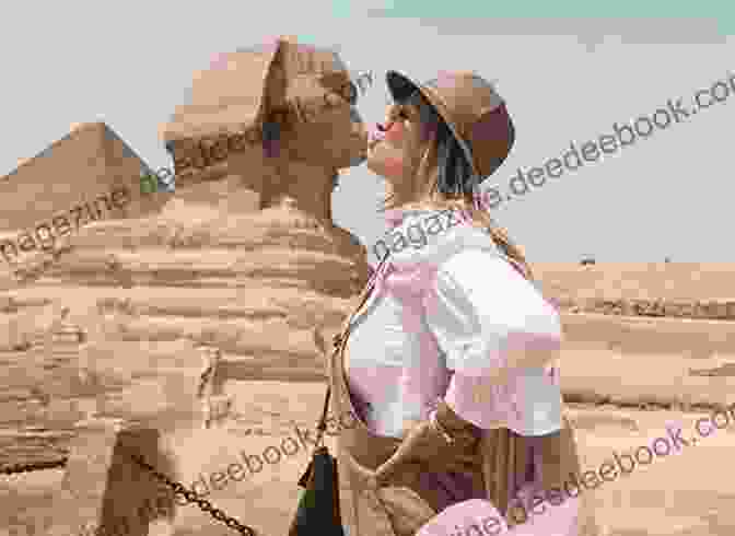 Lottie Lipton Standing In Front Of The Pyramids Of Giza The Egyptian Enchantment A Lottie Lipton Adventure (The Lottie Lipton Adventures)