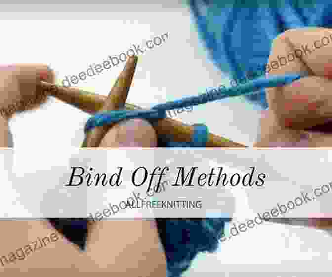 Picture Illustration Of The Simple Bind Off Method The Ultimate Knitting Step By Step Guide With Picture Illustrations