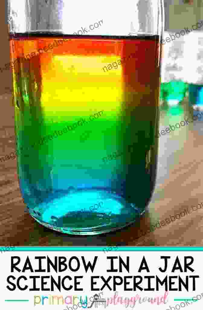 Rainbow In A Jar Experiment Creative Chemistry Experiments Chemistry For Beginners Children S Science Experiment
