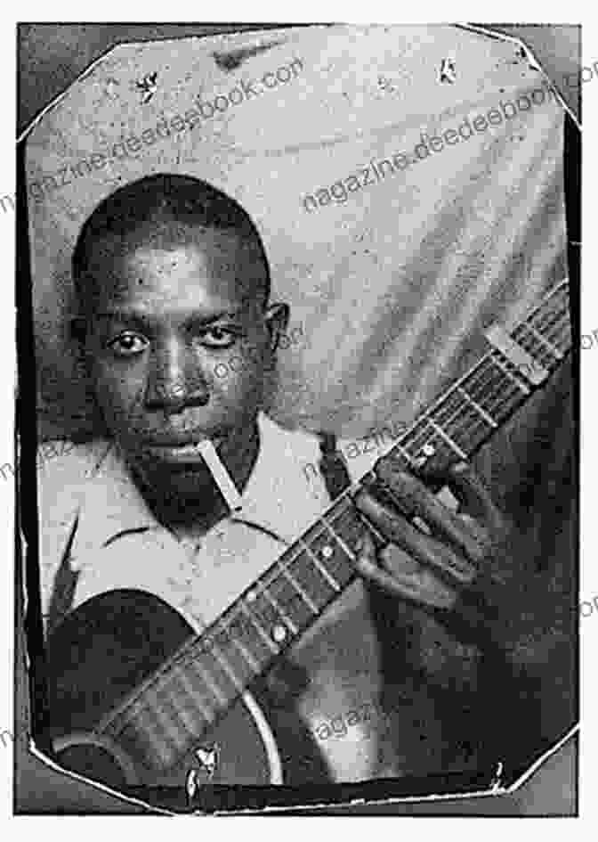 Robert Johnson, A Legendary Blues Musician, Photographed In A Vintage Black And White Portrait Don T Get The Blues? Get The Blues : Learn How To Play The Blues On Your Guitar