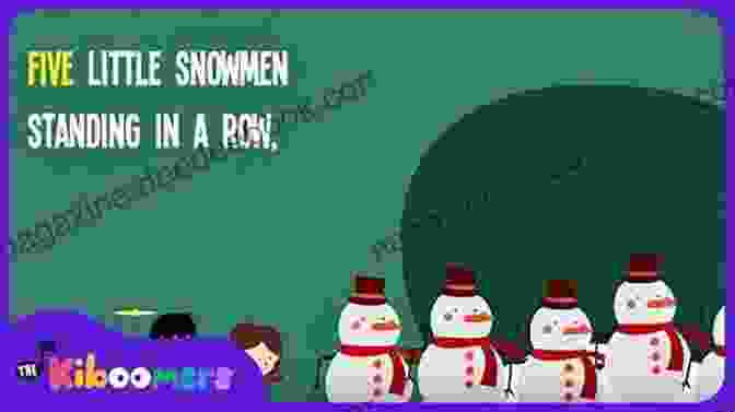Ten Little Snowmen Standing In A Row Ten Little Snowmen Russell Corey