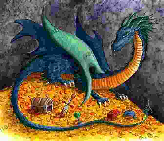 The Dragon Giving Its Treasure To Princess Eva Princess Eva And The Greedy Dragon