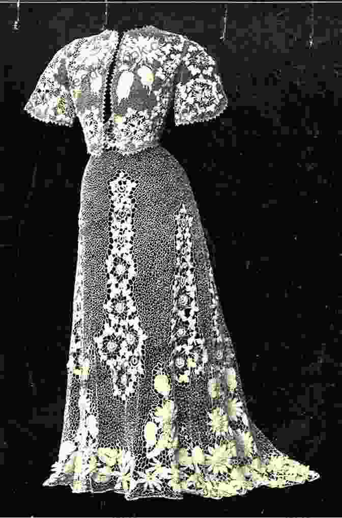 Vintage Photograph Of Women Making Irish Crochet Lace Modern Irish Crochet Lace Dress (Modern Irish Crochet Lace Pattern)