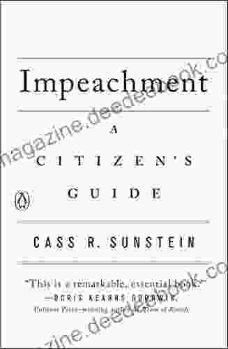 Impeachment: A Citizen S Guide Cass R Sunstein